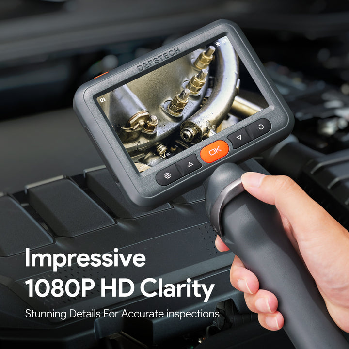 ydsmr.です₊⁎⁺˳✧༚ DEPSTECH DS660 Two-Way Articulated Industrial Endoscope Inspection