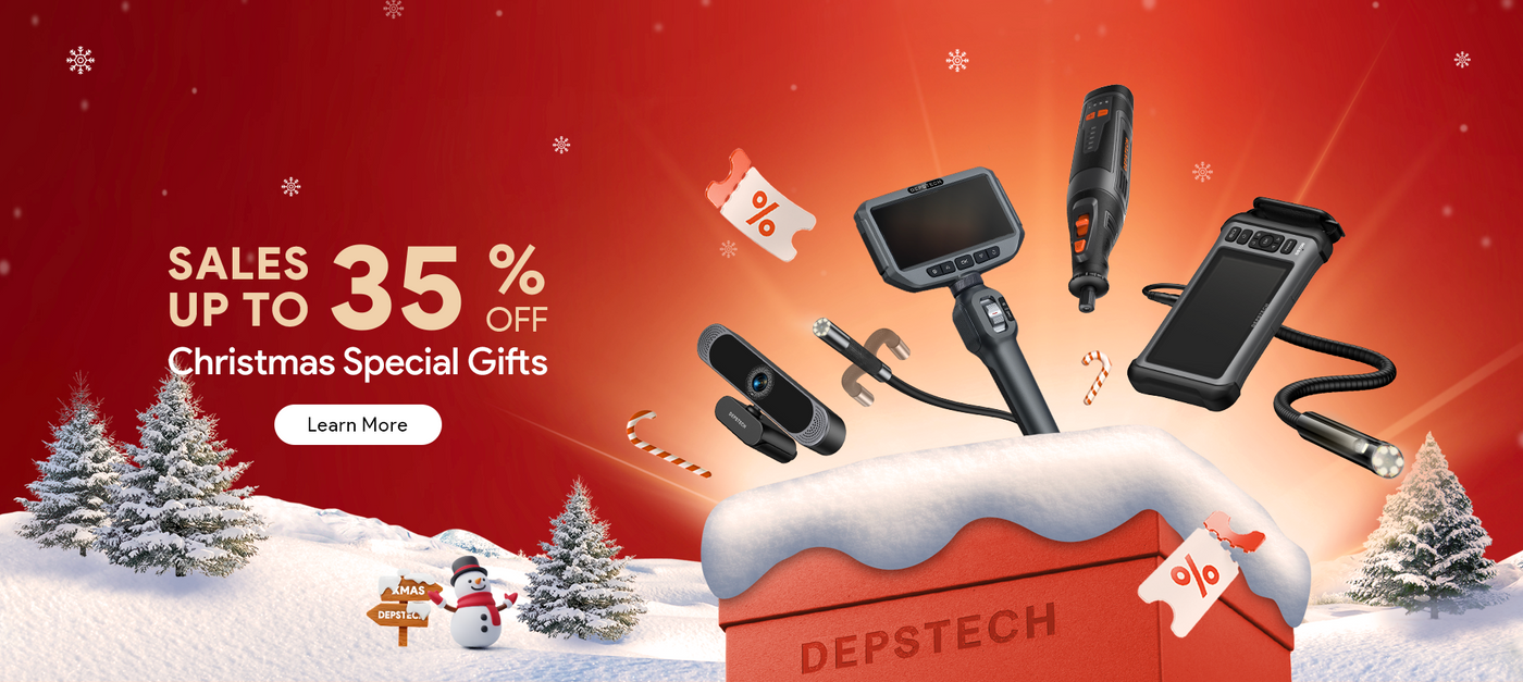 DEPSTECH Official Store | Borescopes, Webcams, Endoscopes, Power Tools