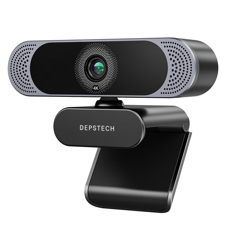 DEPSTECH DW49 4K HD Webcam with Privacy Cover and Tripod