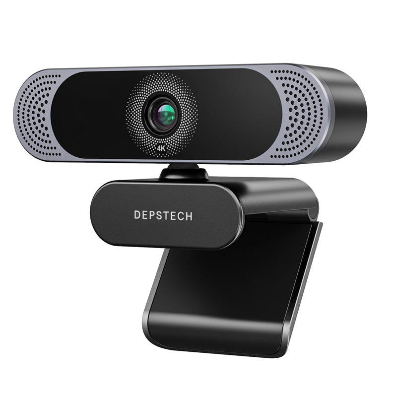 4K HD Webcam with Microphone Autofocus Noise-Canceling