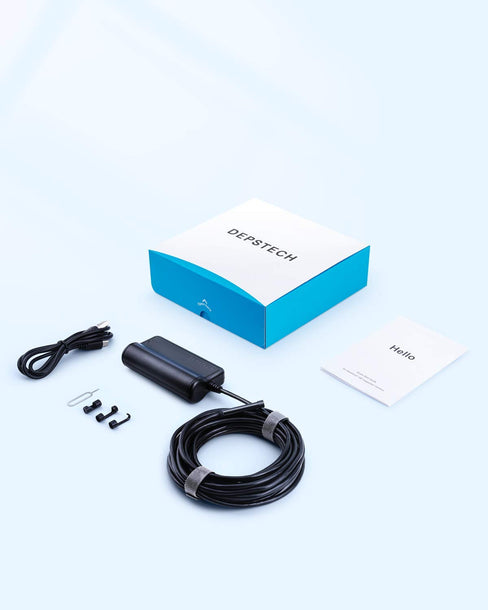1080P Wireless Snake Camera with 5.5mm Ultra Thin Probe 16.5ft