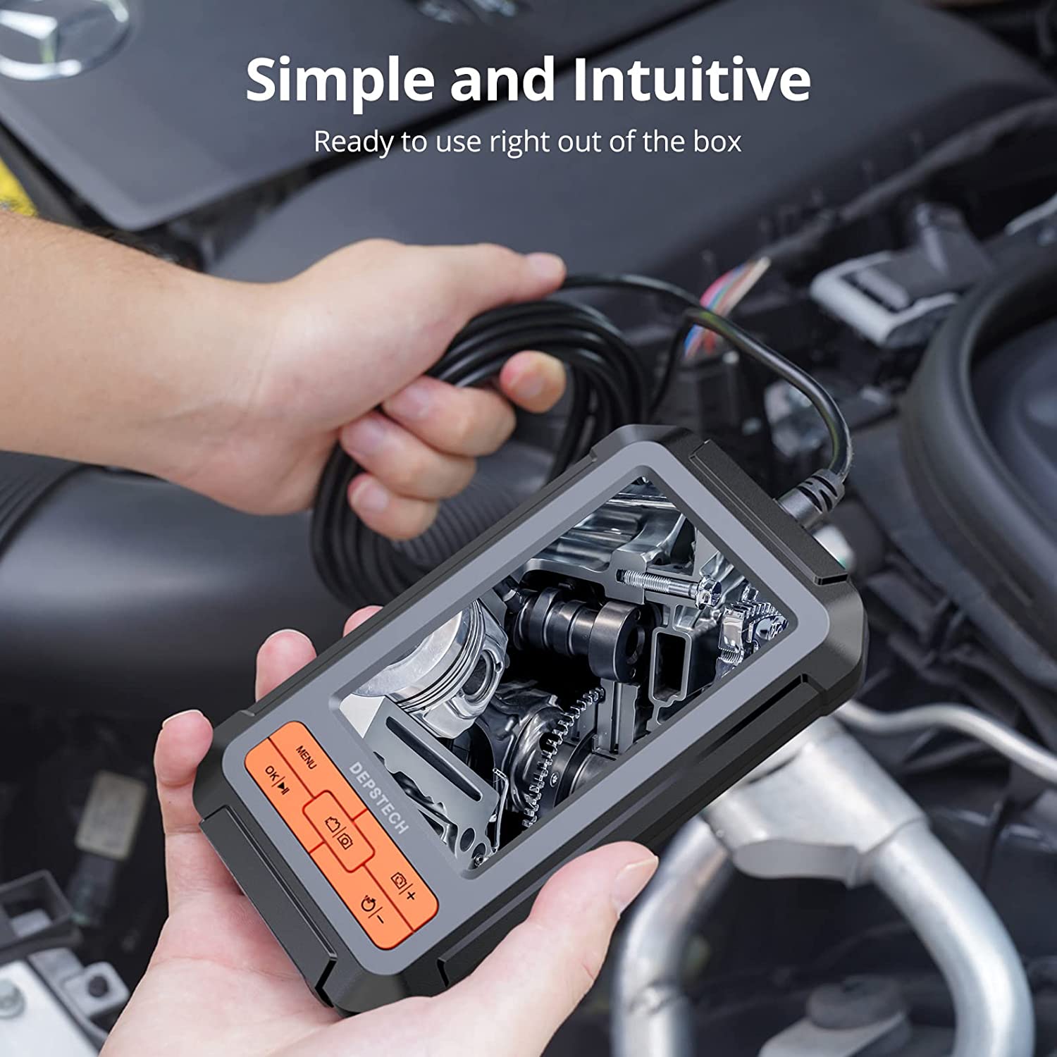 DEPSTECH WF010 WiFi Endoscope Inspection Camera
