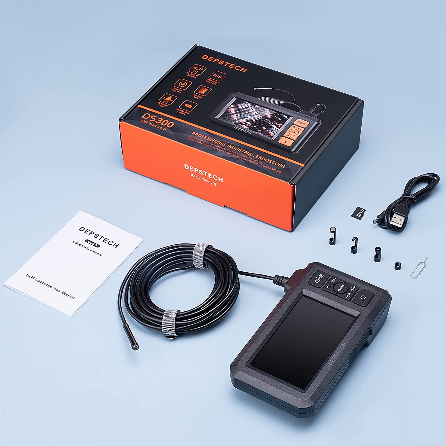 DEPSTECH DS360 Endoscope Inspection Camera User Manual