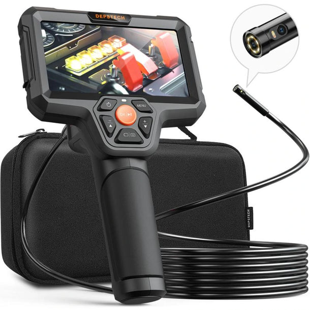 1080p Dual-Lens Handheld Endoscope with 5