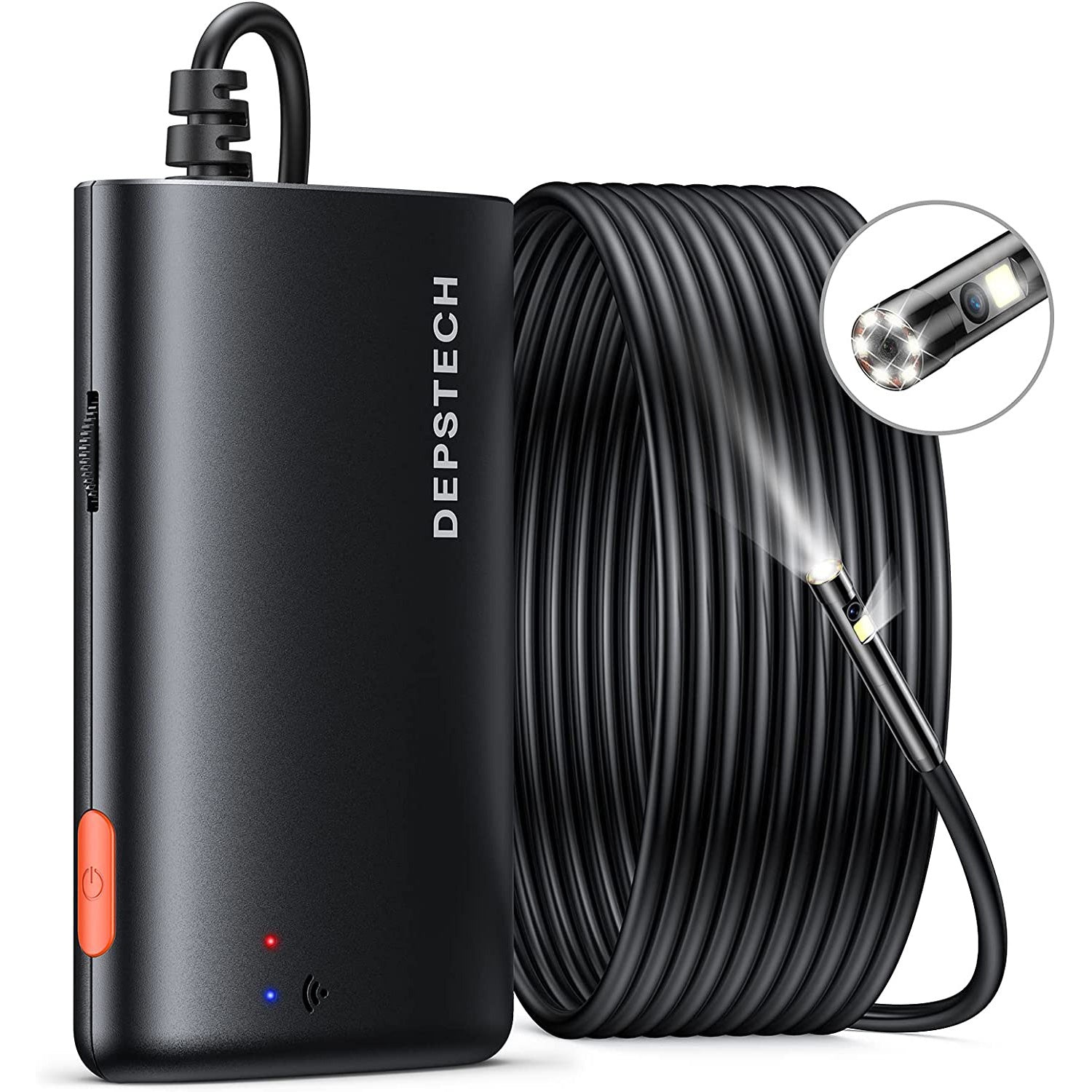 DEPSTECH WF070 Dual Lens 1080p Wireless Endoscope for iPhone & Android